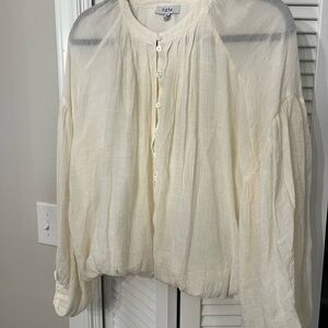 Fate Women's Cream Blouse